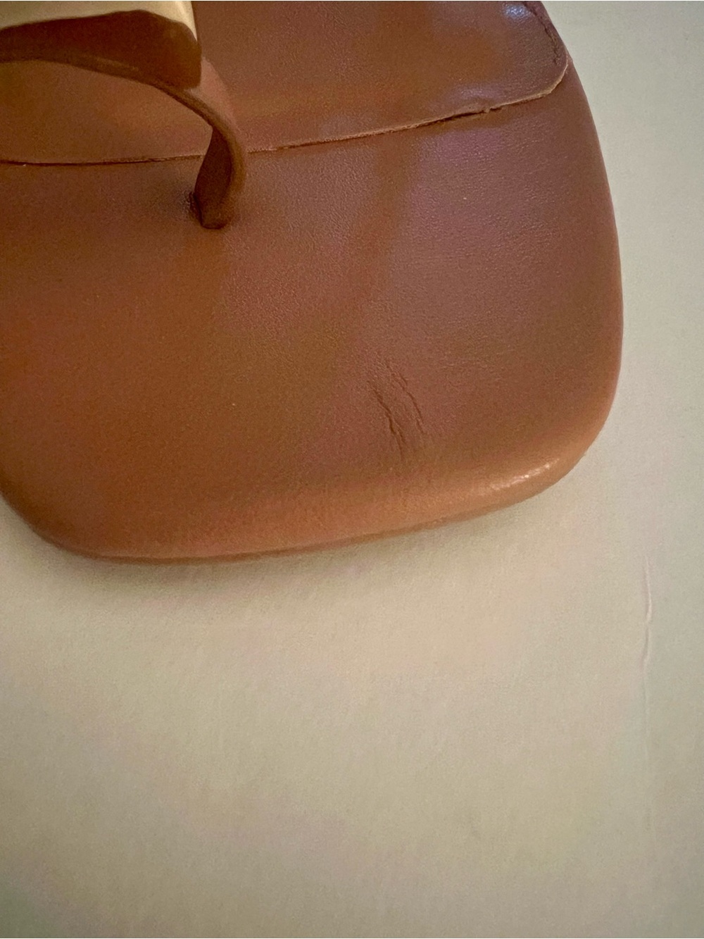 Dolce Vita Square-Toe Block Heel Barely There Mules Gold Accent Toe Ring, S-10 - Picture 11 of 14